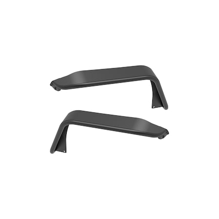 Attica 4X4 Fender Flares HIGH- Black ATTJL01H106-BX-F